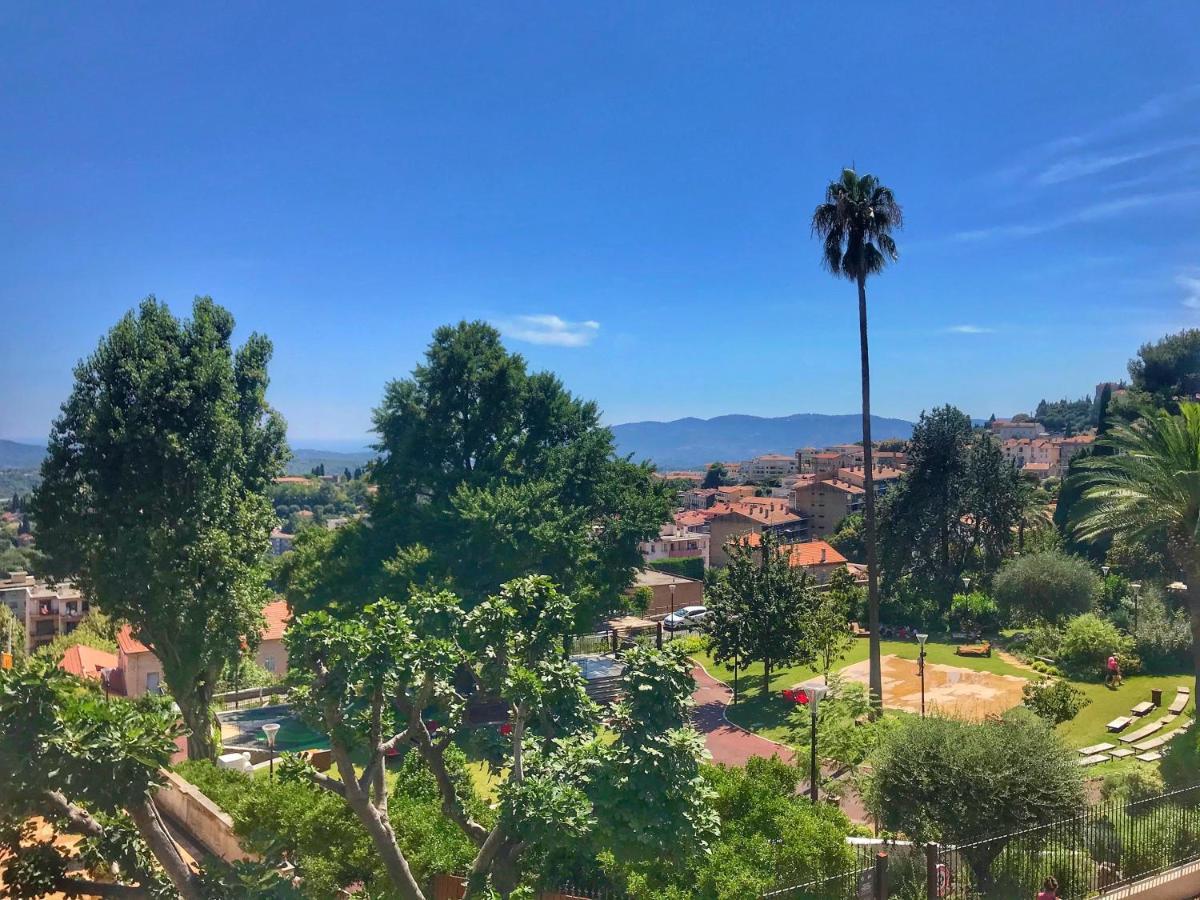 Parking Prive - Vue Mer - Wifi - Centre Historique Grasse Kültér fotó