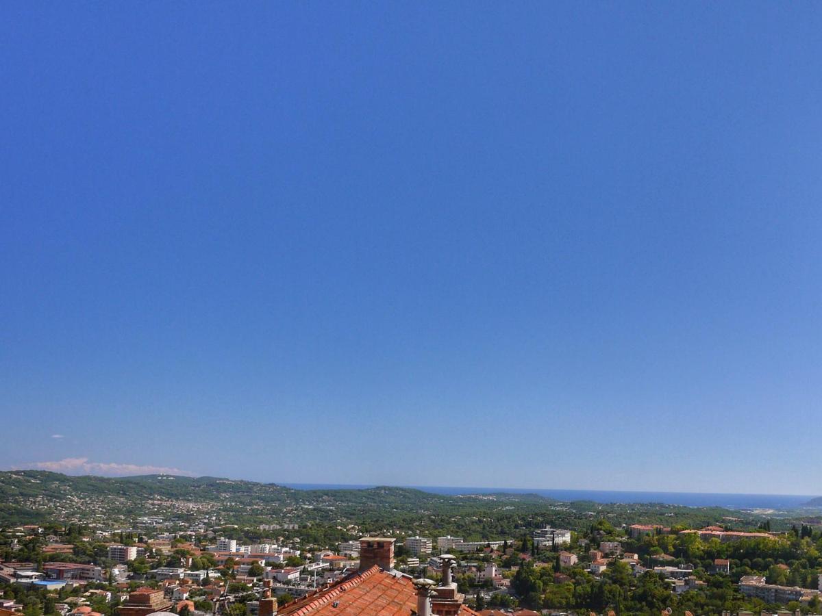 Parking Prive - Vue Mer - Wifi - Centre Historique Grasse Kültér fotó